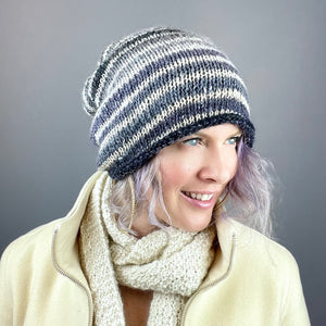 Noro Slouchy Hat Knitting Kit | Noro Silk Garden & Knitting Pattern ...