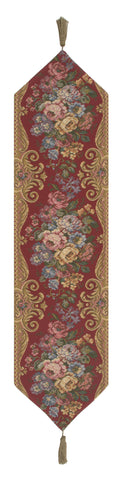 Daffodils White French Tapestry Table Runner