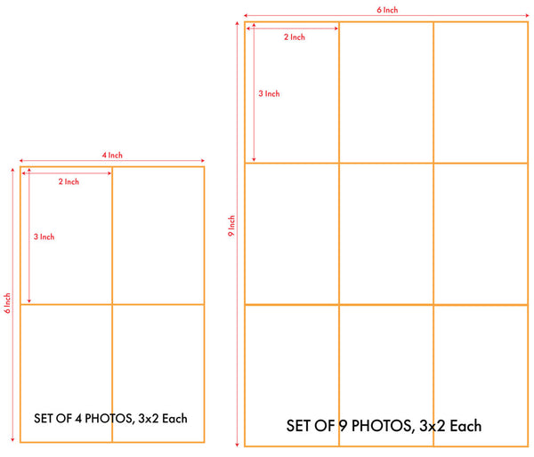 Print sizes of wallet photo