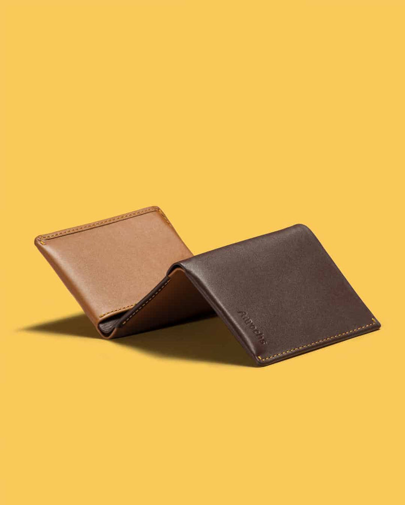 Infinity Trifold Wallet: Leather Triple Fold Design | Aurochs