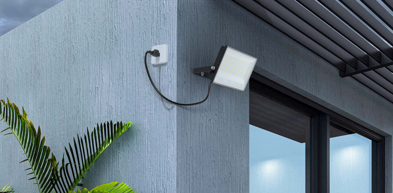 Onforu LED Flood light Plug in for Outdoors