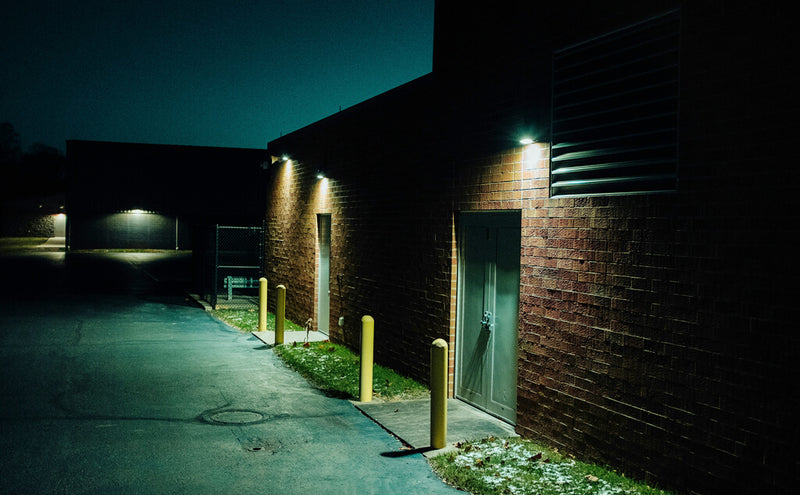 Downtown Parking Lot Lights