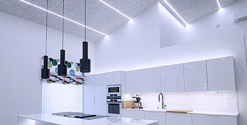 Daylight White LED Strip Lights for Kitchen