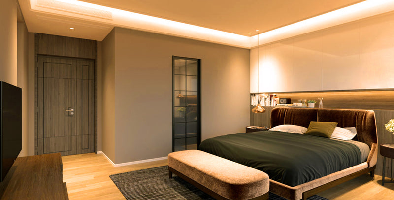 Warm White LED Strip Lights for Bedroom