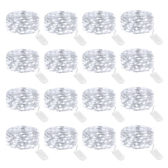 Daylight White Battery Operated LED Mini Fairy Light 16 Pack