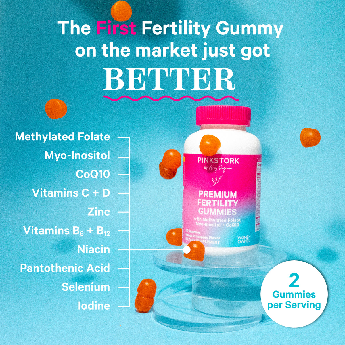 Premium Fertility Gummies