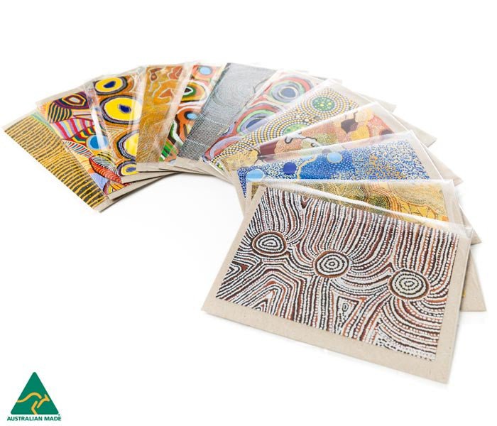 Aboriginal Art Greeting Cards - Yarliyil Art Centre