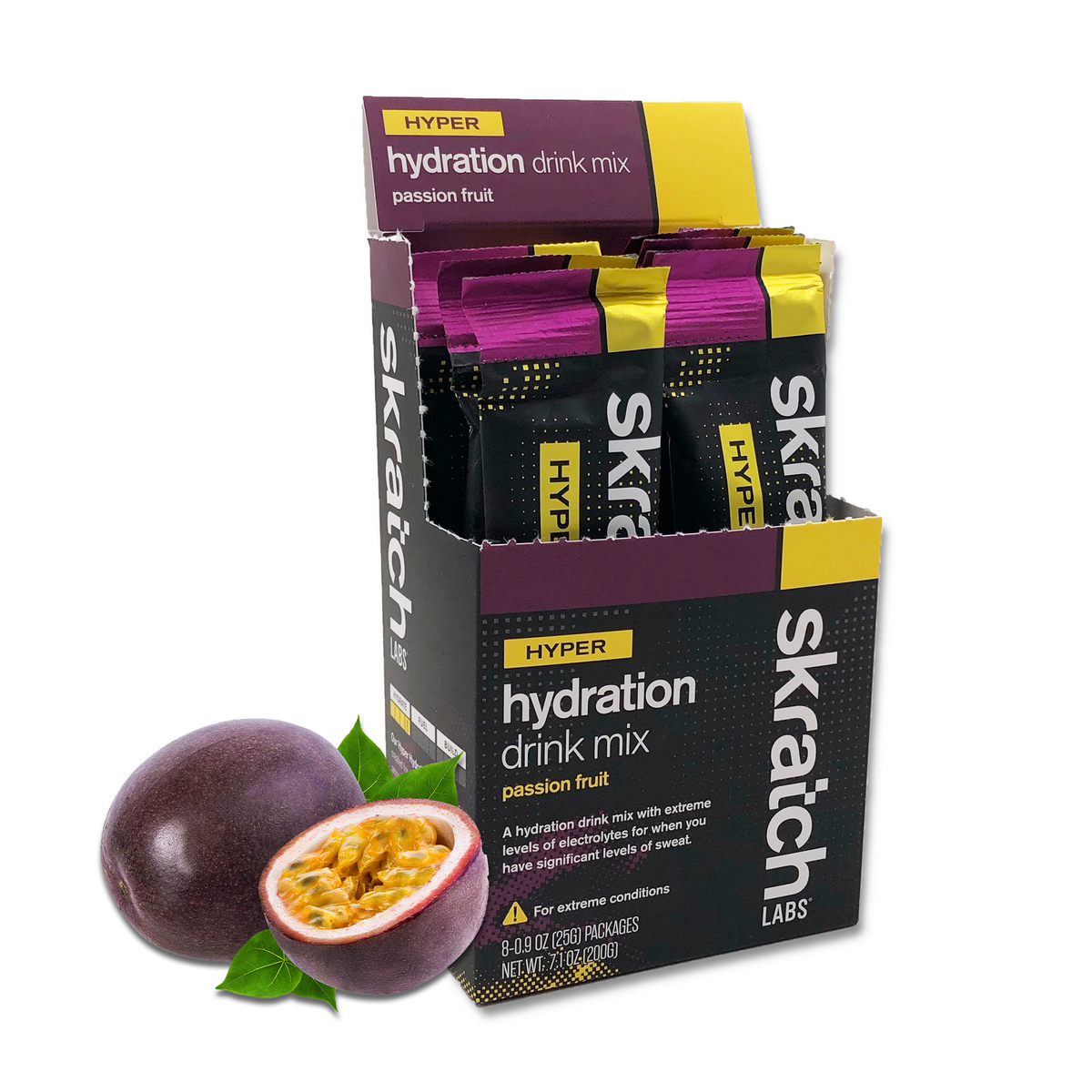 Skratch Labs Hyper Hydration Drink Mix with Mangos - 8 sticks