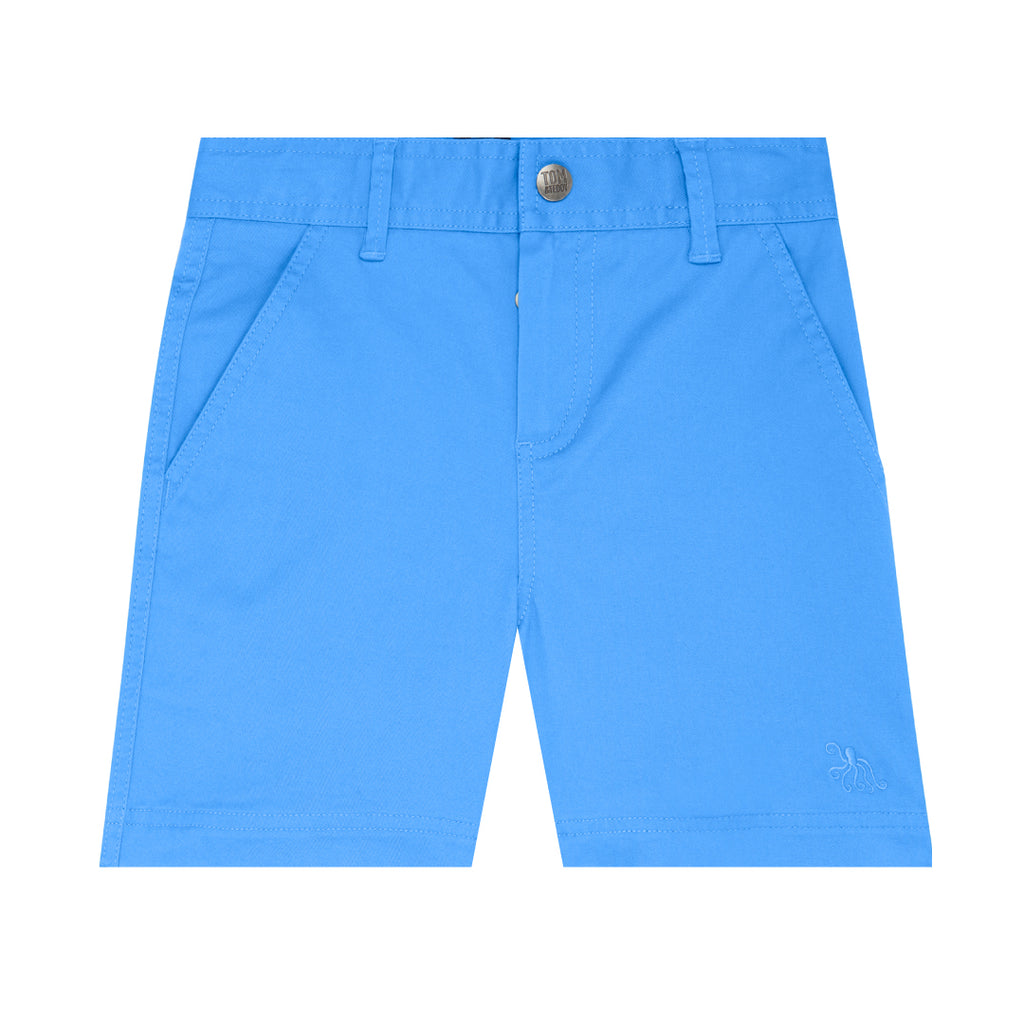 High waist denim shorts blue - Still waters blue - Monki