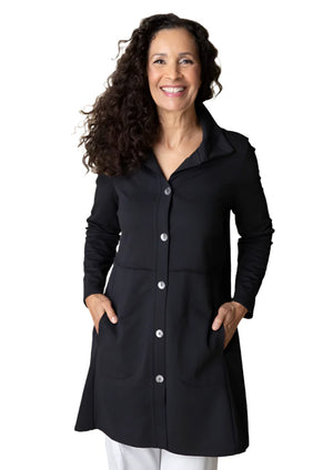 Habitat French Terry Car Coat - Emma Downtown
