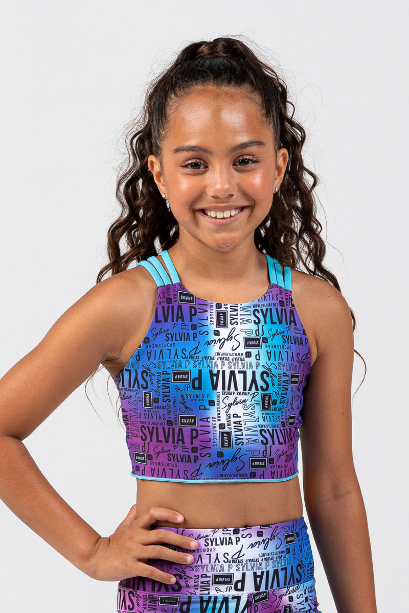 Harmony Crop Top - Pacific  Senita athletics, Crop tops, Cropped