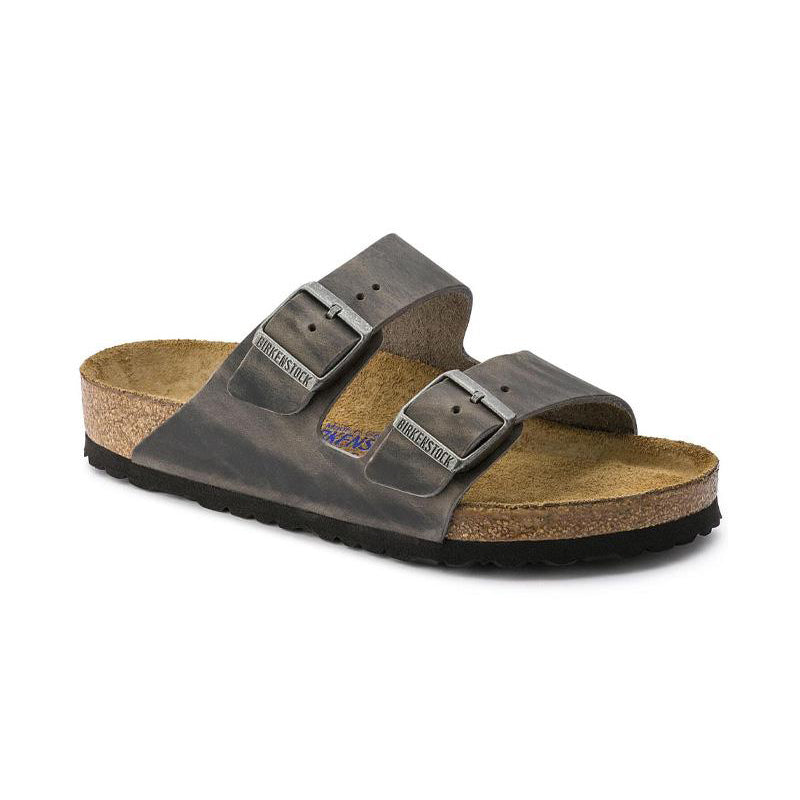 birkenstock arizona iron soft footbed