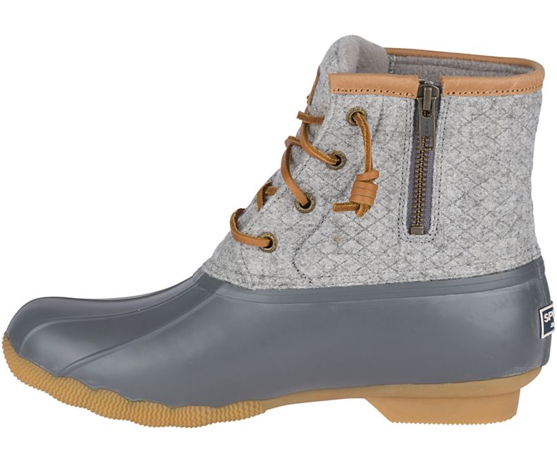 sperry saltwater emboss wool boots