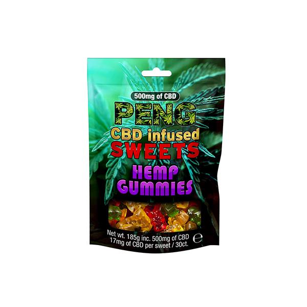 Peng 500mg CBD Infused Sweets - Hemp Gummies \u2013 About CBD