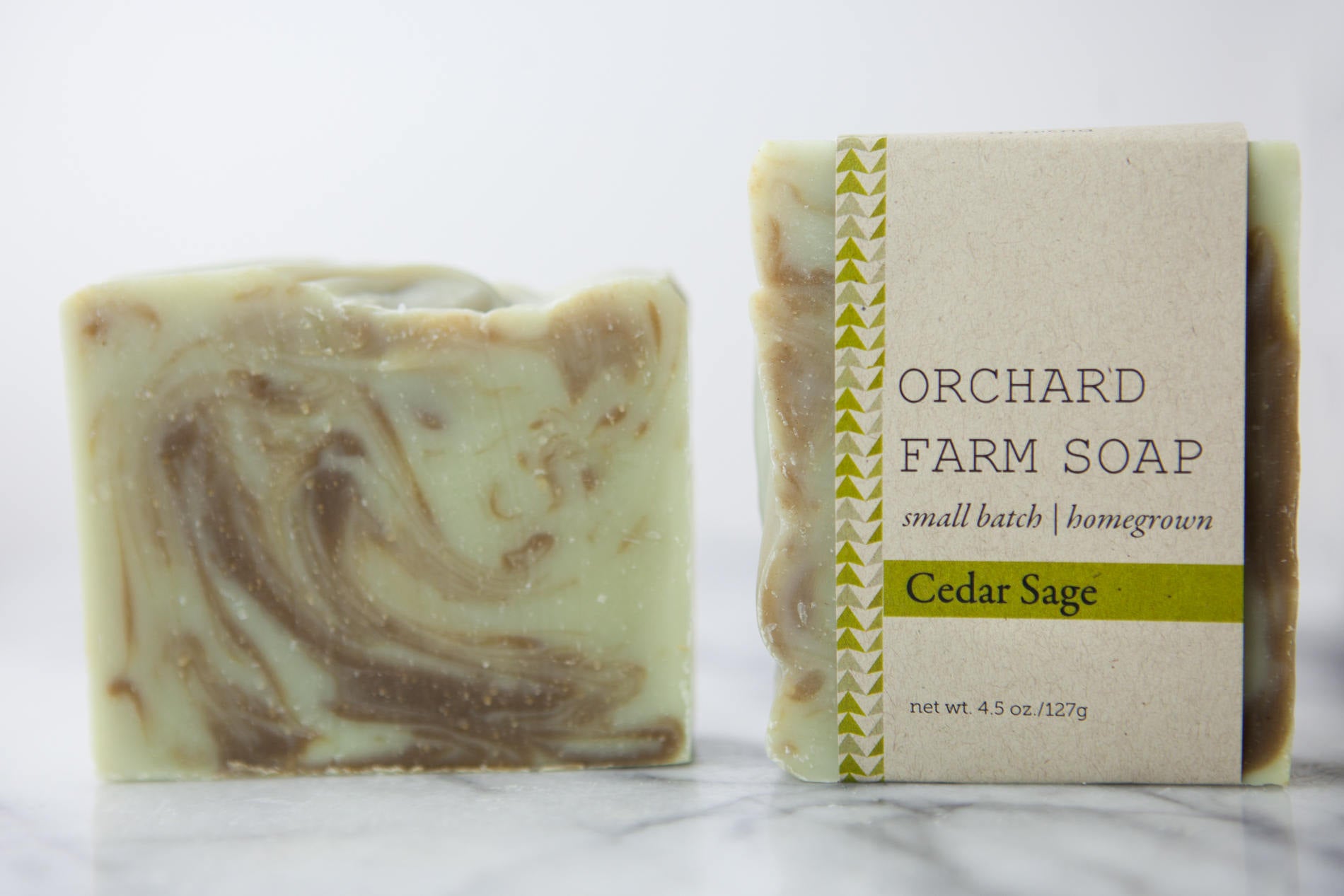 Cedar Sage Soap Bar – Orchard Farm Soap