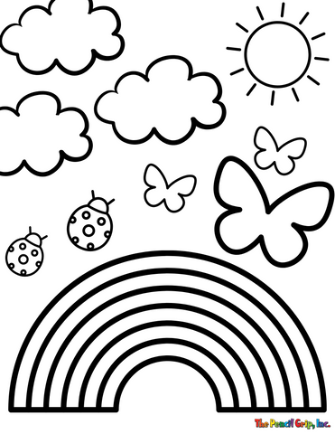 Free Downloadable Spring Coloring Sheets – The Pencil Grip, Inc.