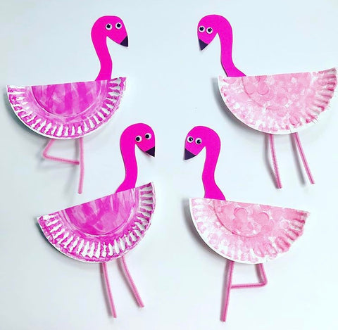 pink flamingos