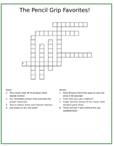 free crossword puzzle