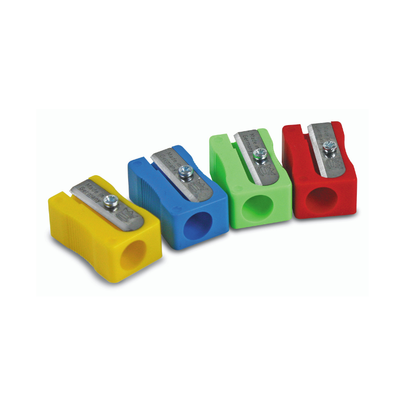 The Pencil Grip Eisen Pencil Sharpener and Eraser Combo, 2-in-One Sharpener  Eraser Combo, Assorted Colors, 10 Count (ESN-48010)