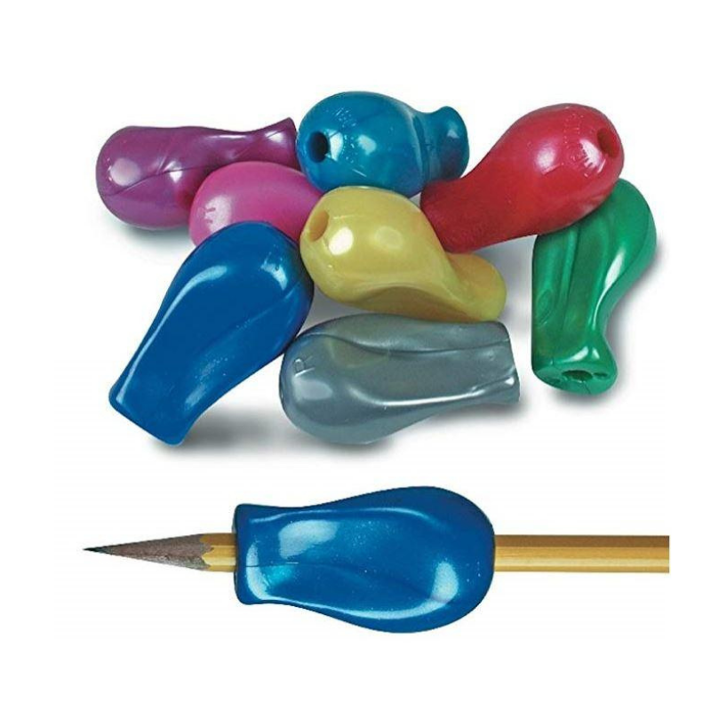 The Pencil Grip™ Foam Pencil Grips, 1 1/2, Assorted Colors, 36 Per Bag,  Pack Of 2 Bags