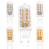 Aourow  G9 LED Bulb,Warm White 2700K,Aourow 4W 450LM (Equivalent to 28W,33W,40W Halogen bulbs),Non Dimmable,Pack of 5