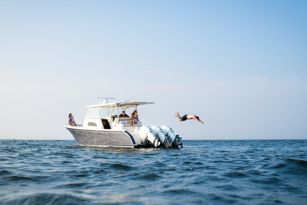 Cate Brown Photography Nautical Boat Hinckley Sport Boat Lifestyle