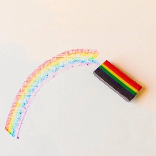 Le Typographe rainbow crayon