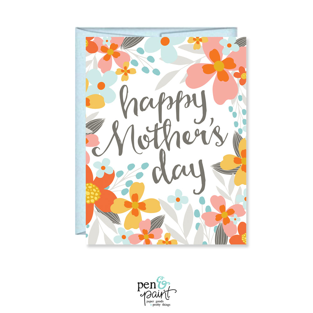 Flowers for Mom Wooden Flower Holder Card // Personalized Mother's Day –  Fox & Scout Designs