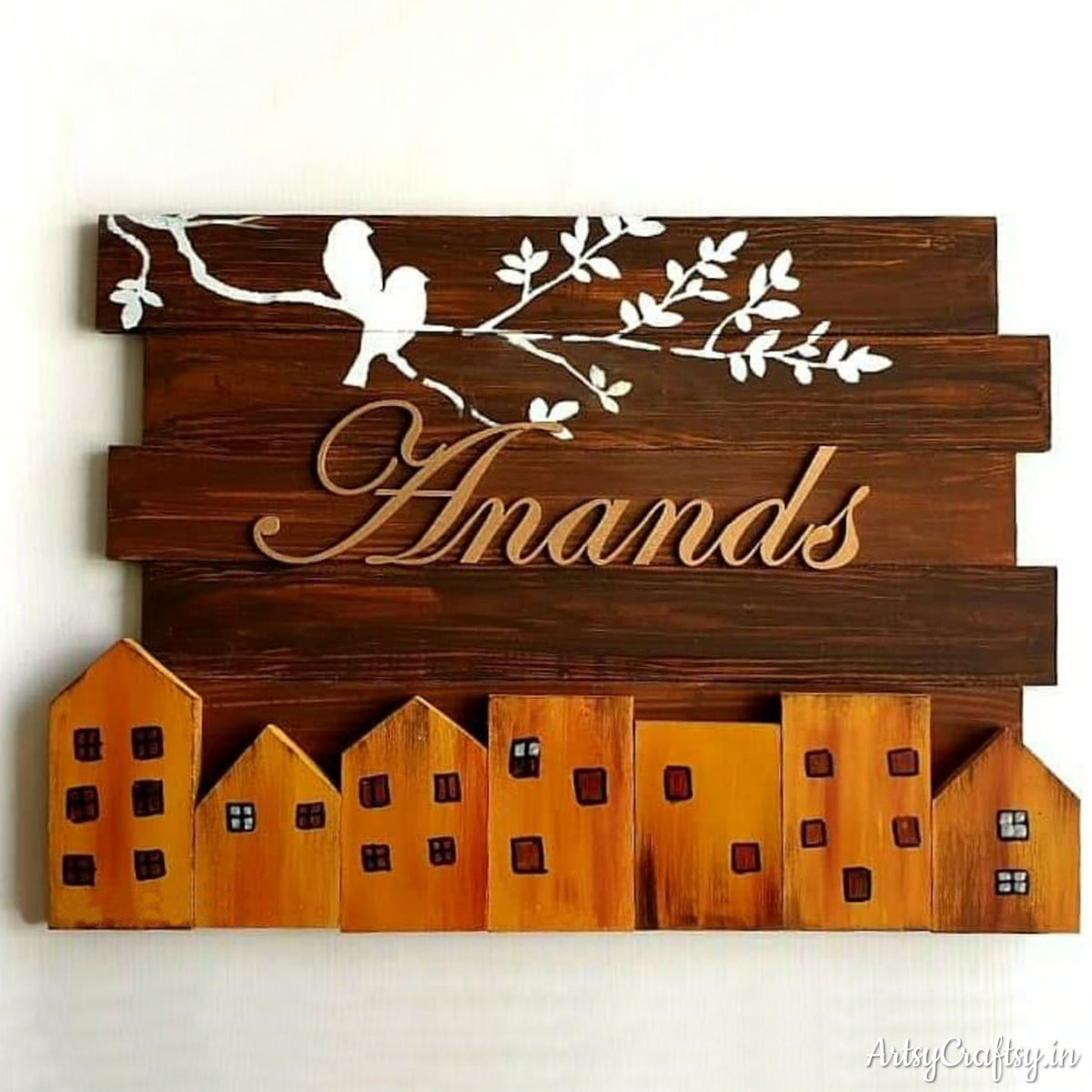 Handcrafted Nameplate by ArtsyCraftsy, Shop Wide Range of ...