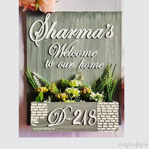Personalized Name Plate Artsycraftsy In