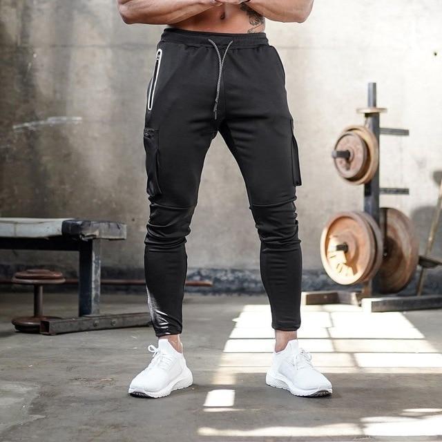 charcoal grey mens joggers