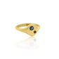 Nia Oval Signet Ring