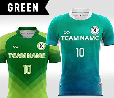 Buy Jersey Design on X: Navy Blue Green Soccer Jersey Design    / X