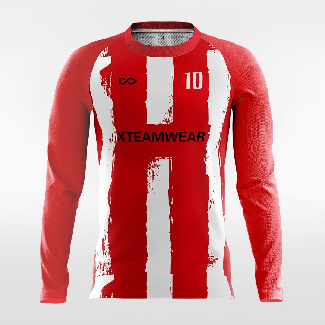 Classics â  - Customized Men's Sublimated Long Sleeve Soccer Jersey