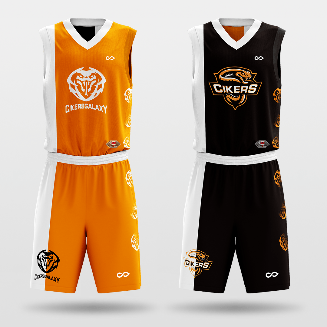 Tai Chi - Customized Reversible Sublimated Basketball Set