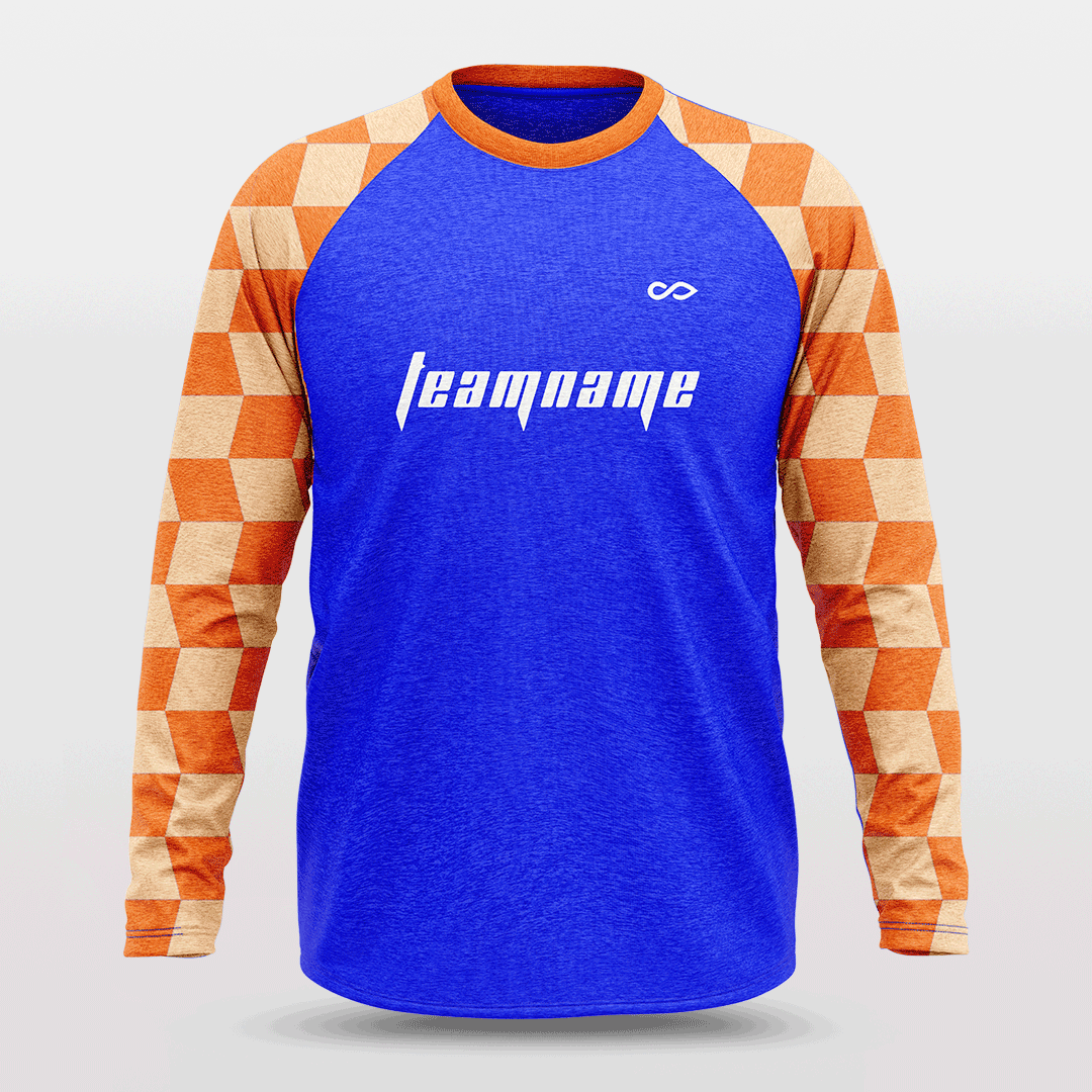 Checkerboard - Customized Baggy Long Sleeve Shooting Jersey