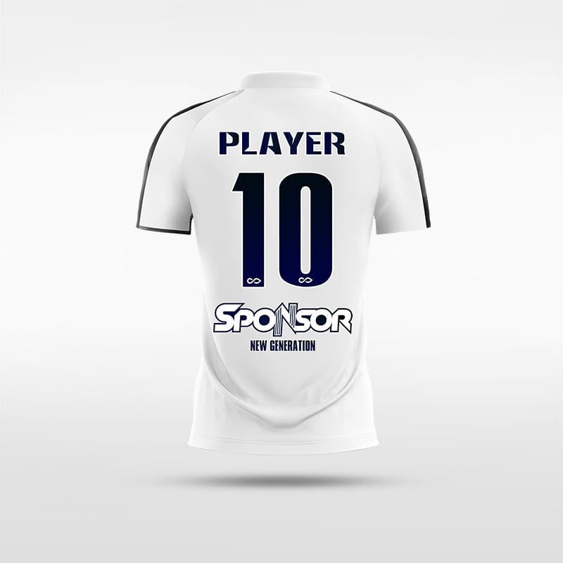 Classic White - Customized Kid's Sublimated Soccer Jersey