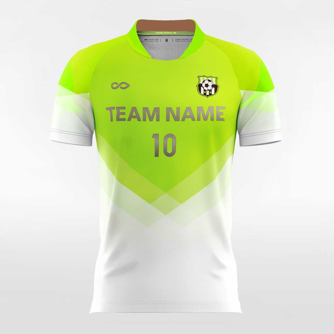 Rocky Mountains - Customized Men's Fluorescent Sublimated Soccer Jersey