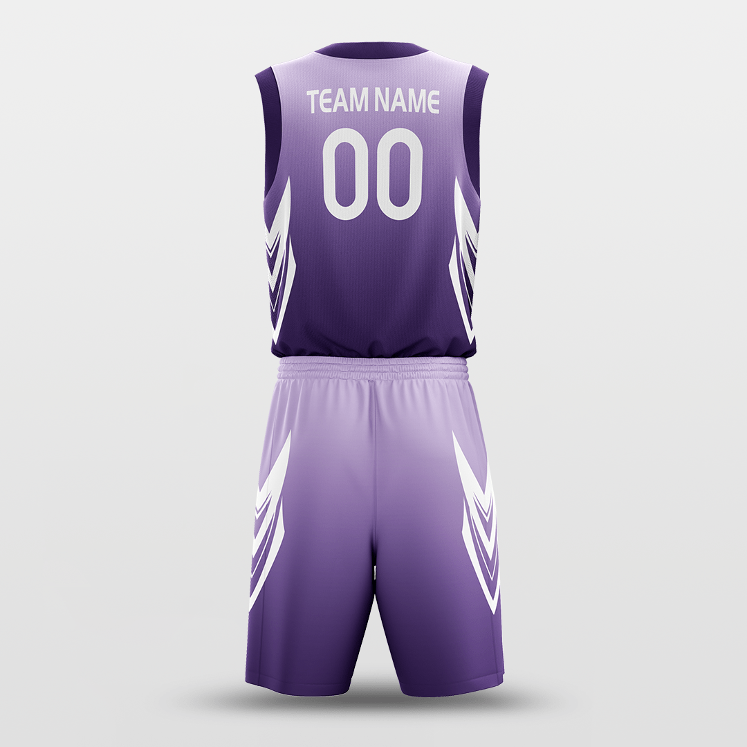 Bauhinia - Customized Kid's Sublimated Basketball Jersey Set