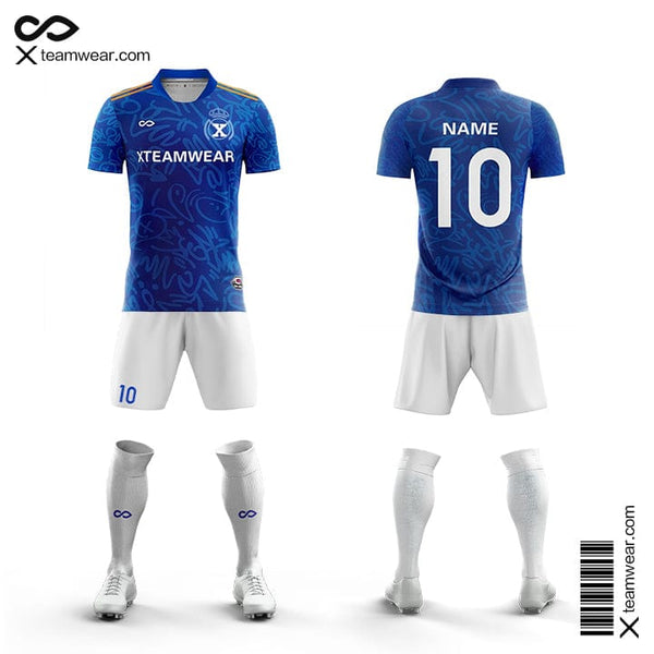 Paisley Design- Custom Sublimation Soccer Kits Short Sleeve