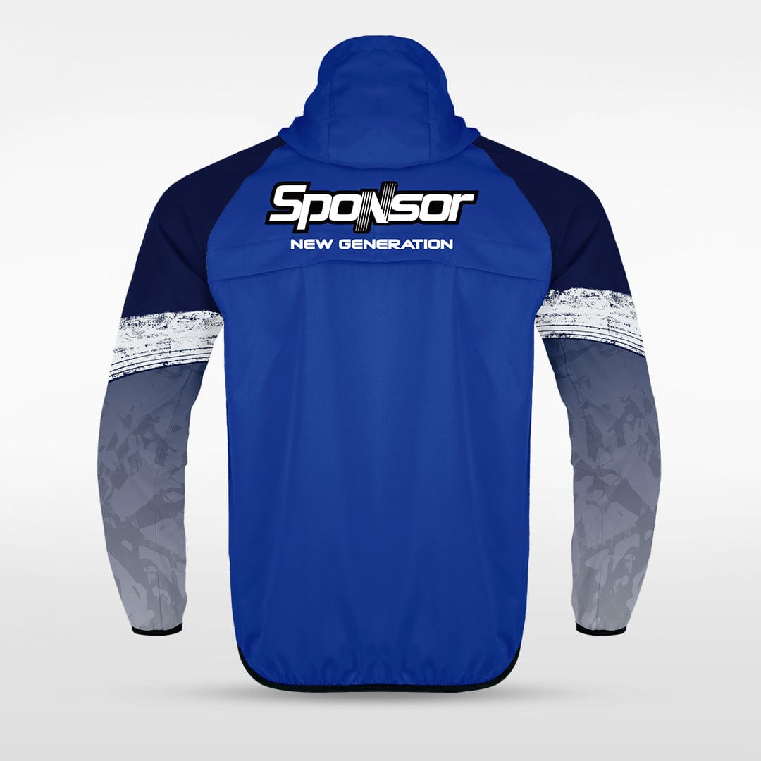 Embrace Splash - Customized Men's Sublimated Full-Zip Waterproof