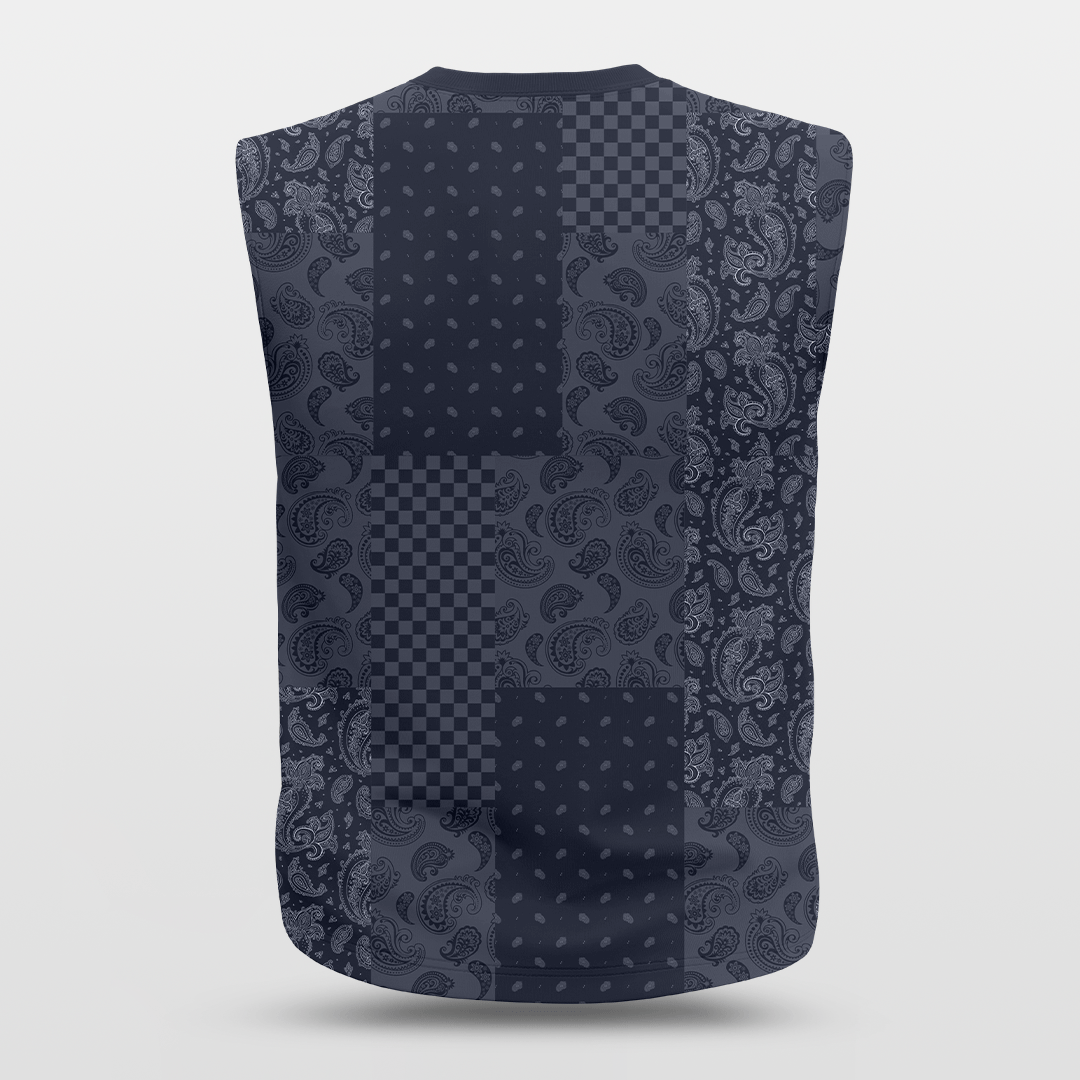 Paisley - Customized Wide Shoulder Basketball Jersey