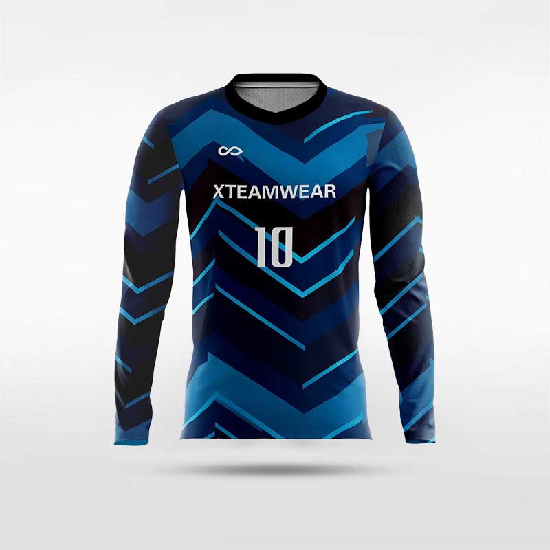 Limited Secret â¡ - Customized Kids Sublimated Long Sleeve Soccer Jersey