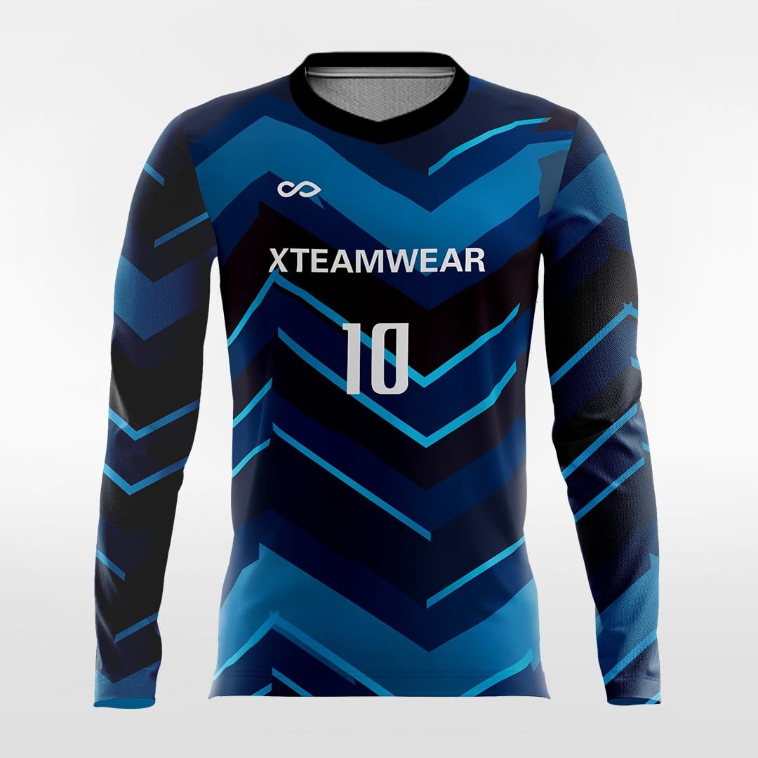 Limited Secret â¡ - Customized Men's Sublimated Long Sleeve Soccer Jersey