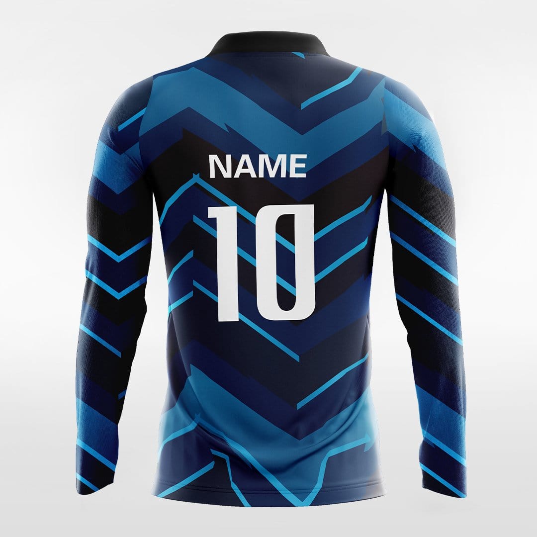 Limited Secret â¡ - Customized Men's Sublimated Long Sleeve Soccer Jersey