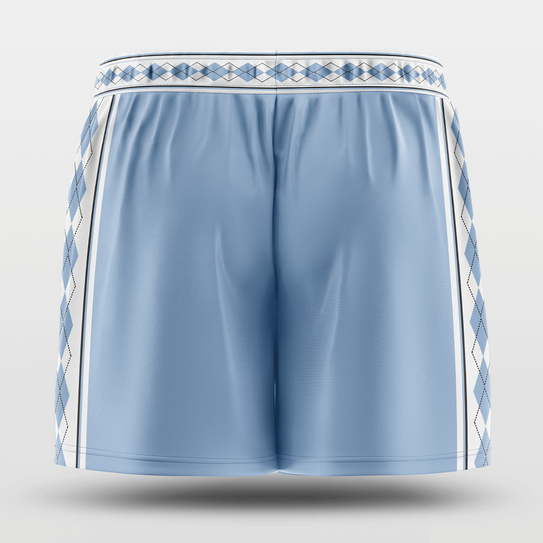 Carolina Blue - Customized Half length shorts