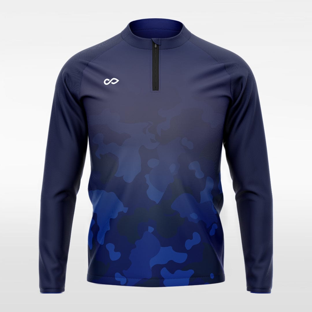 Camouflage - Customized Men's Sublimated 1/4 Zip Jacket