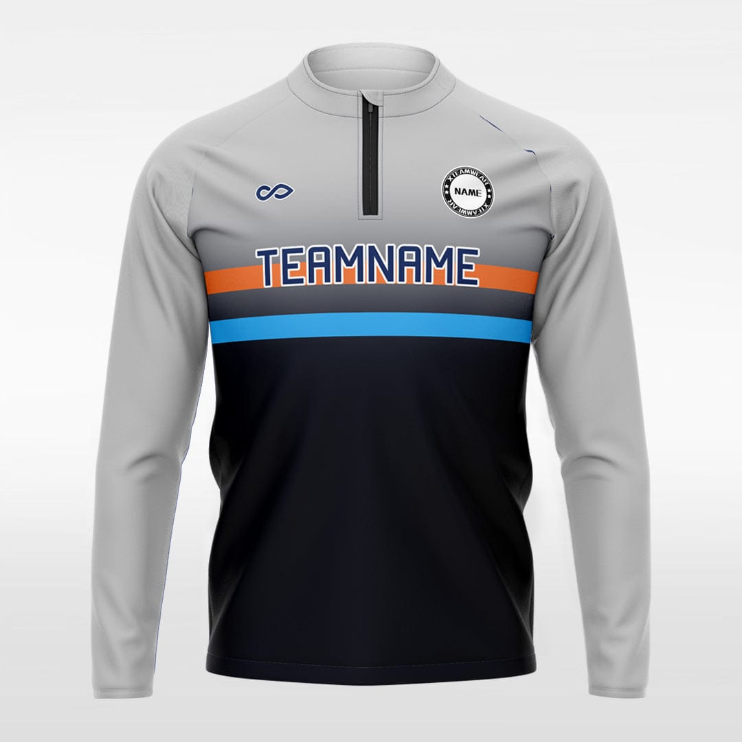 Simple - Custom Men's Team Sublimated 1/4 Zip Jackets