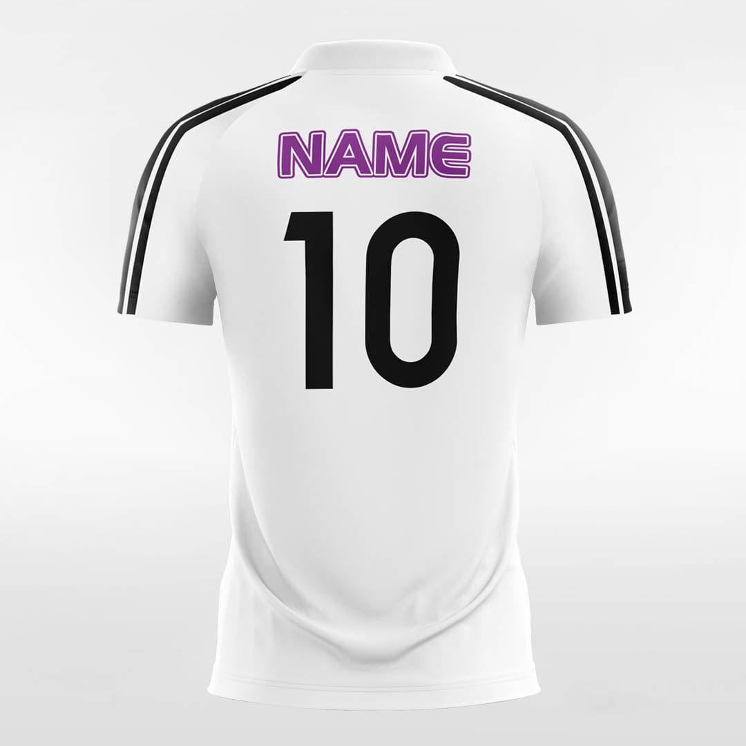 Classic White - Customized Men's Sublimated Soccer Jersey