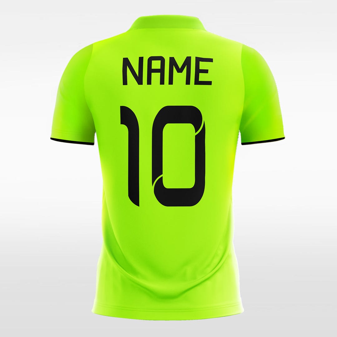 Iceberg - Customized Men's Fluorescent Sublimated Soccer Jersey